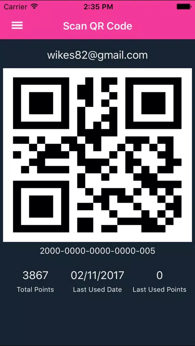 Envie Rewards Phone App স্ক্রিনশট