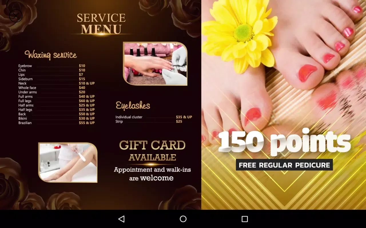 Ảnh chụp màn hình của Zota Signage