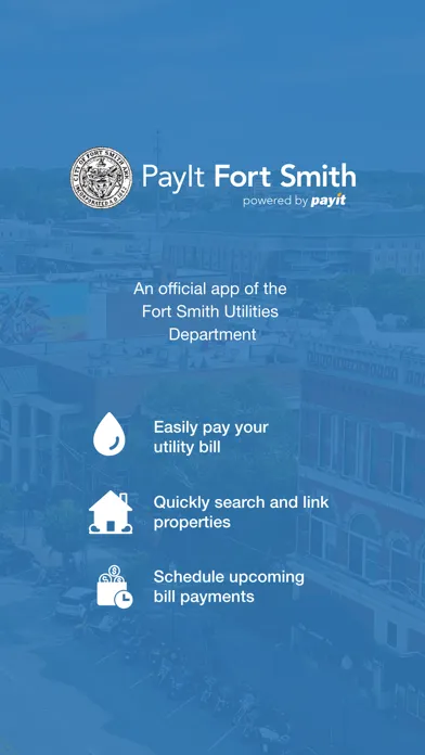 Tangkapan layar PayIt Fort Smith