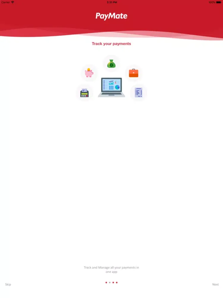 PayMate India iPad  Screenshots