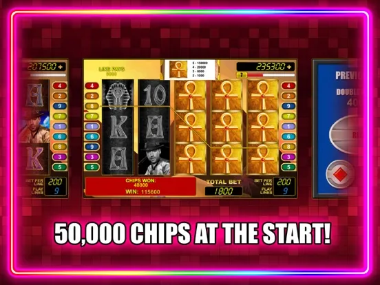 Slot Machines Retro 777 iPad  سکرین شاٹس