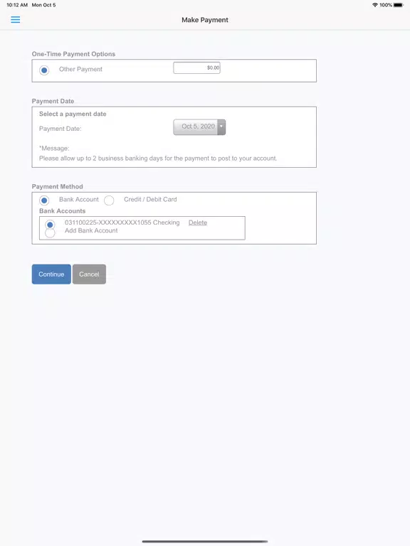Elm City Rent Pay iPad 应用截图