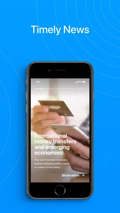 Capturas de tela do Direct Money