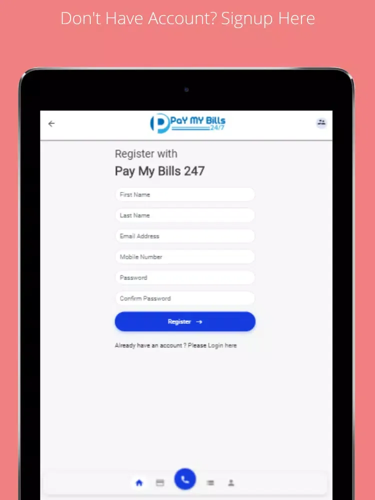 Capturas de pantalla de Pay My Bills 247 iPad 