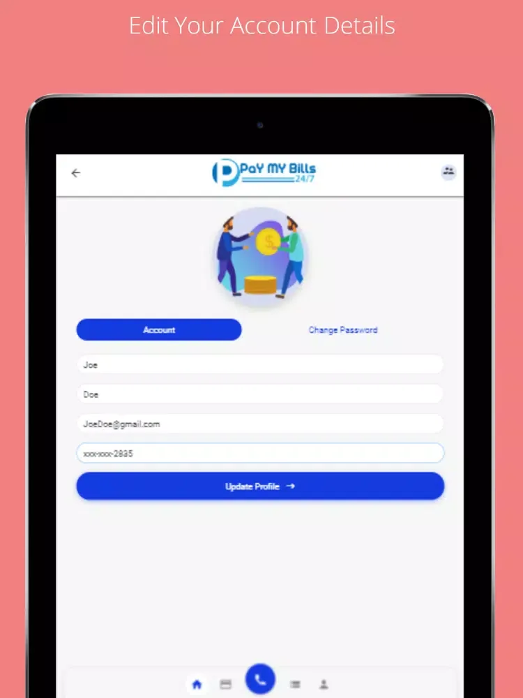 Capturas de pantalla de Pay My Bills 247 iPad 