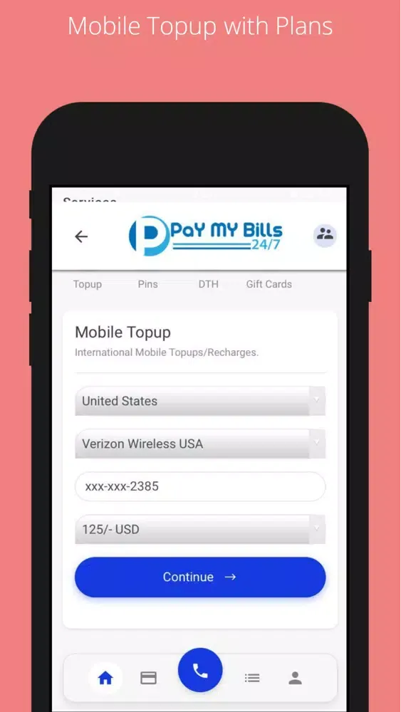 Capturas de pantalla de Pay My Bills 247