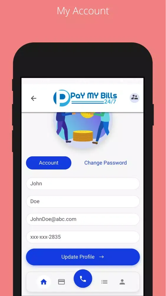 Capturas de pantalla de Pay My Bills 247
