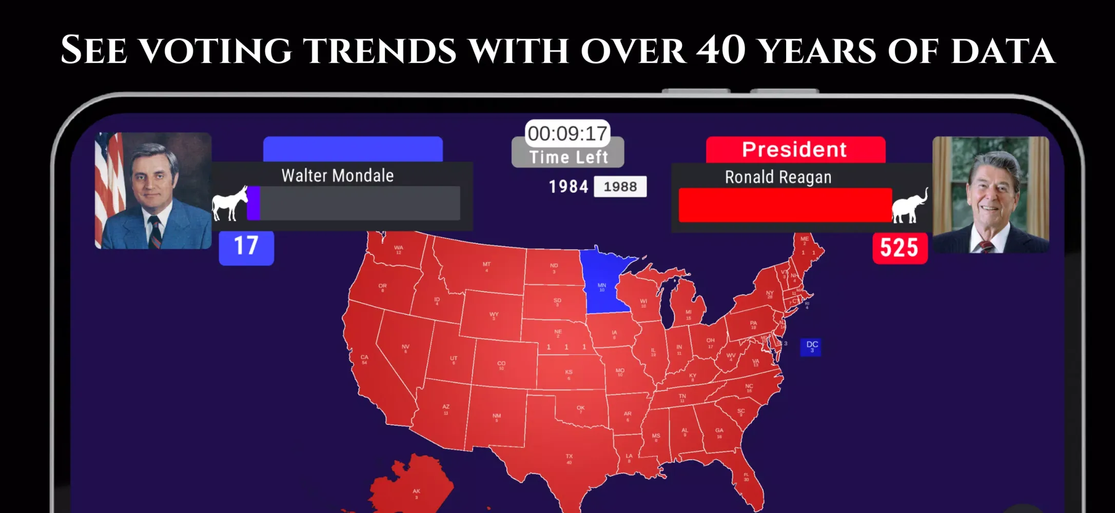 Election Map 2024应用截图