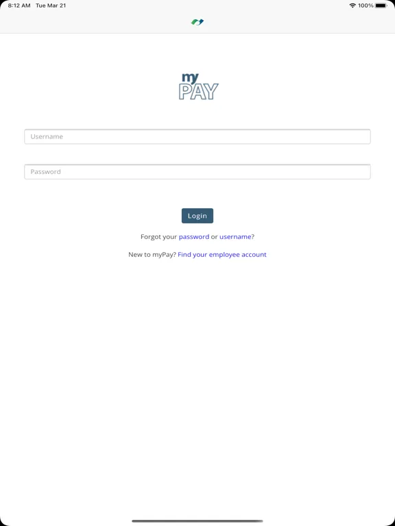 Pay-Net myPay iPad  স্ক্রিনশট