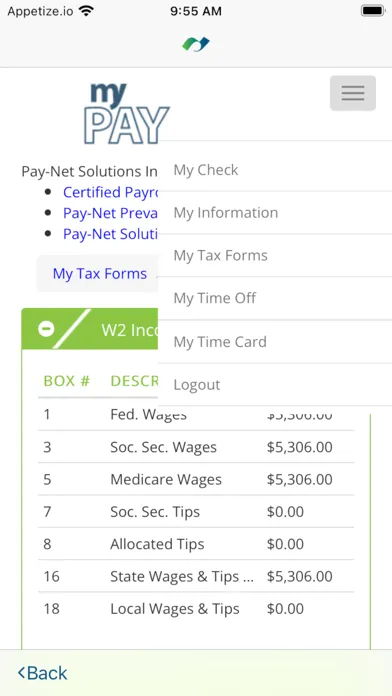 Pay-Net myPay স্ক্রিনশট