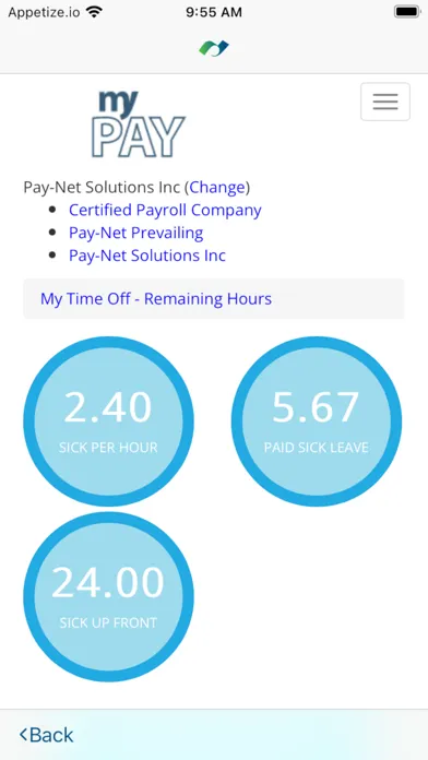 Pay-Net myPay স্ক্রিনশট