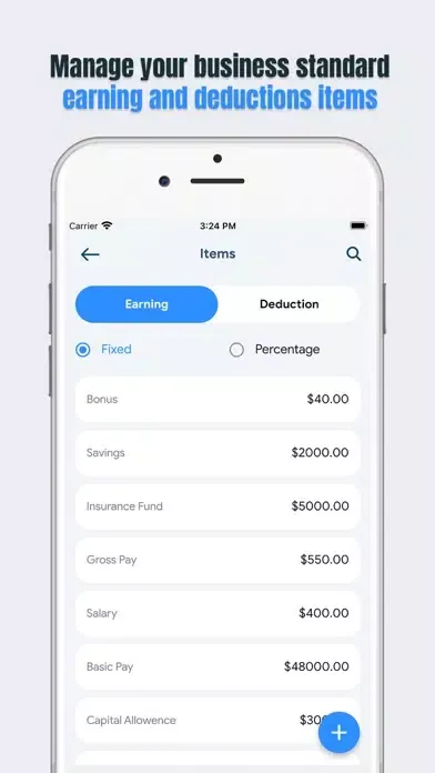 Captures d'écran de Payslip: Paystub Maker