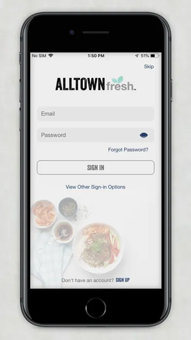 Tangkapan layar Alltown Fresh