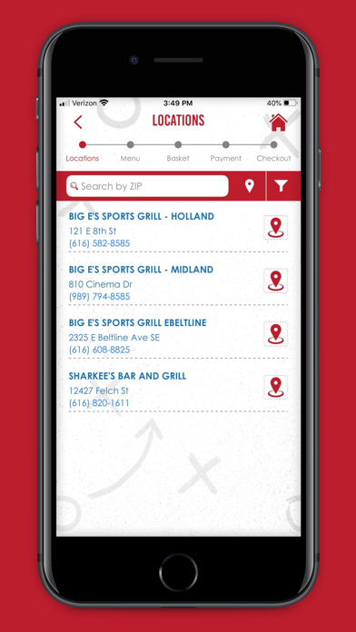 Big E's Sports Grill應用截圖