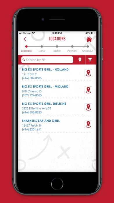 Big E's Sports Grill應用截圖