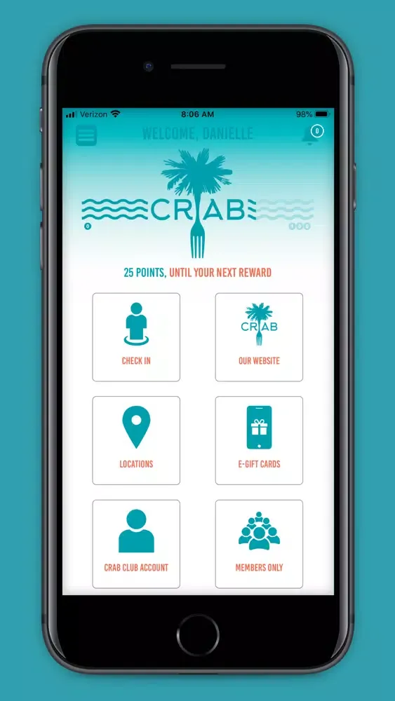 CRAB Club Rewards سکرین شاٹس