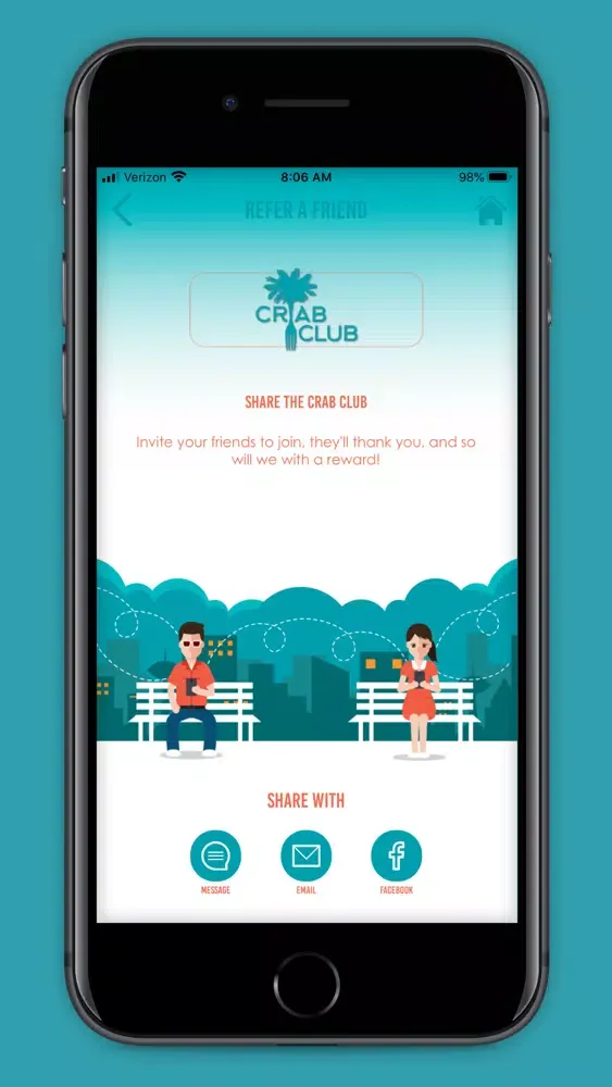 CRAB Club Rewards سکرین شاٹس