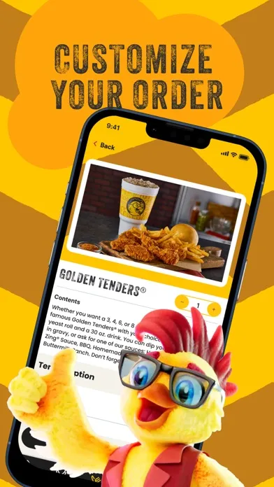 ภาพหน้าจอของ Golden Chick App