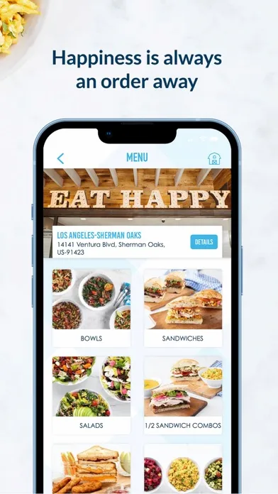 Mendocino Farms スクリーンショット
