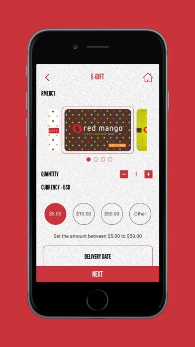 Zrzuty ekranu Red Mango