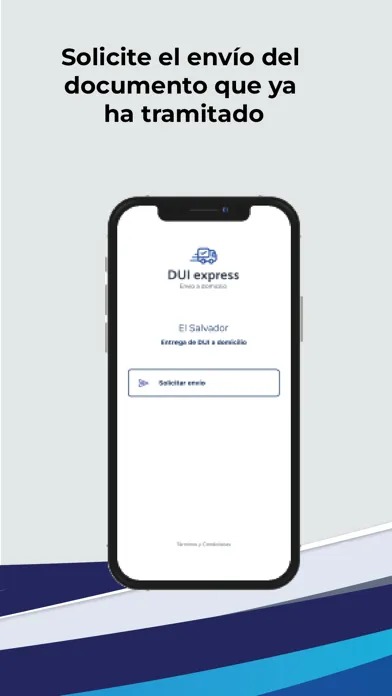 Captures d'écran de DUI Express