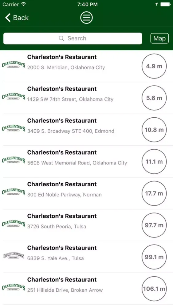 Charleston's स्क्रीनशॉट