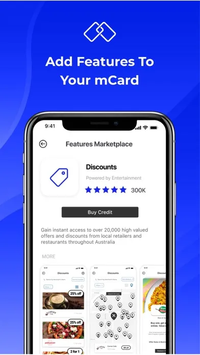 Zrzuty ekranu mCards
