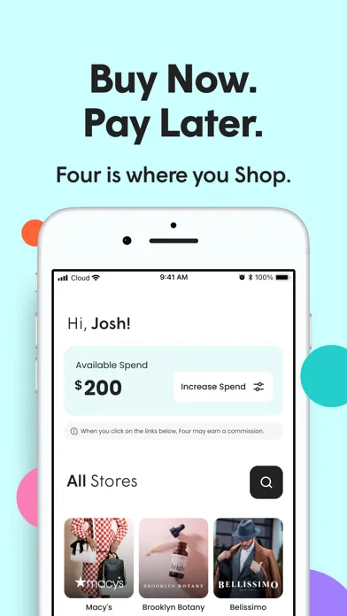 Four | Buy Now, Pay Later स्क्रीनशॉट