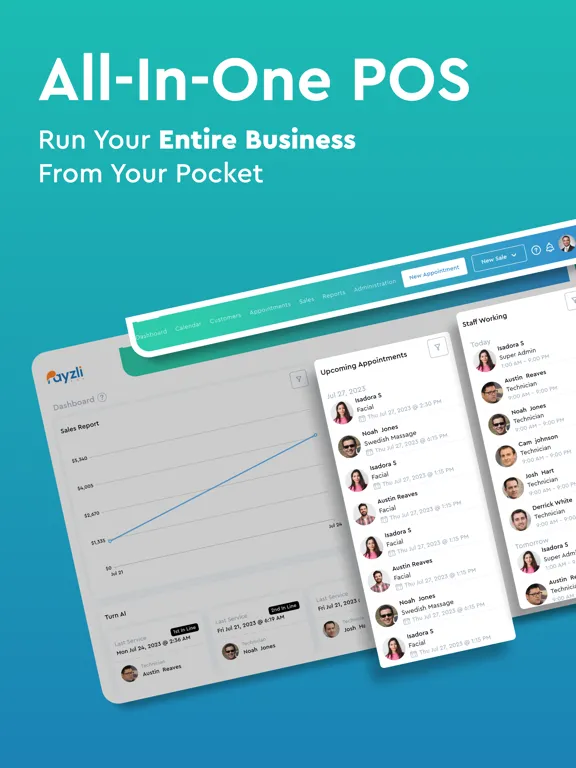 Payzli POS: Next-Gen Payments iPad  Screenshots