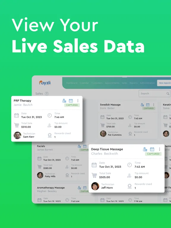 Payzli POS: Next-Gen Payments iPad  Screenshots