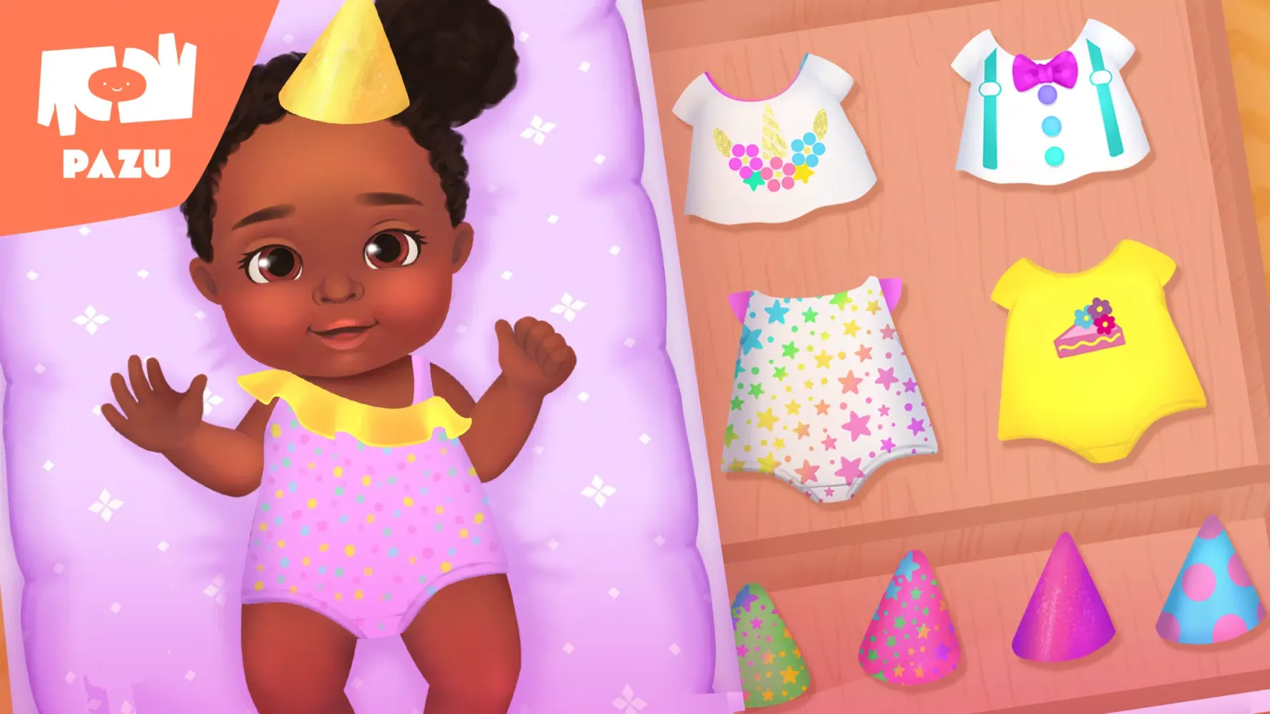 Baby Birthday Maker Game Screenshots