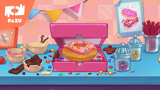 Screenshot di Burger Maker Kids Cooking Game