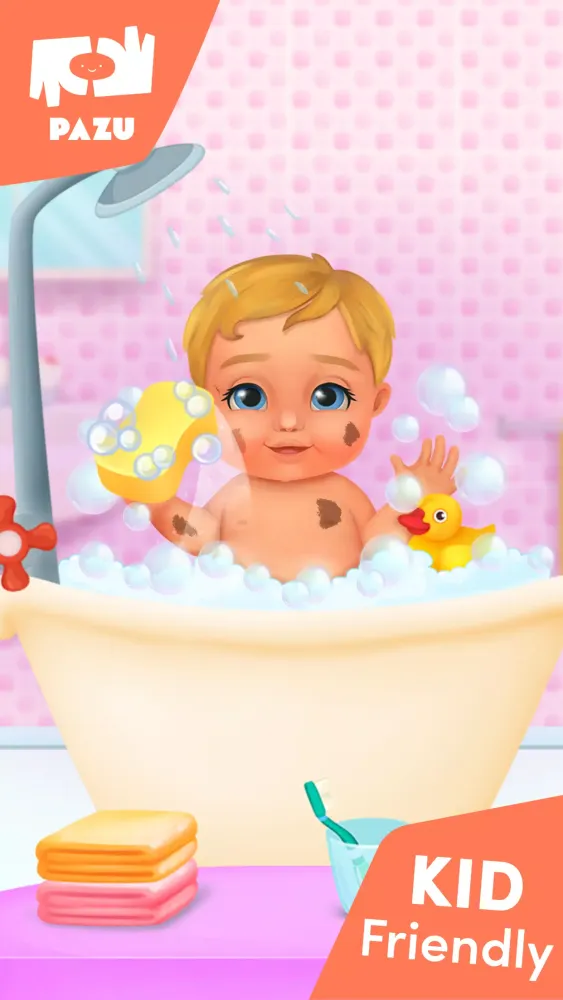 Скриншоты Baby care game & Dress up
