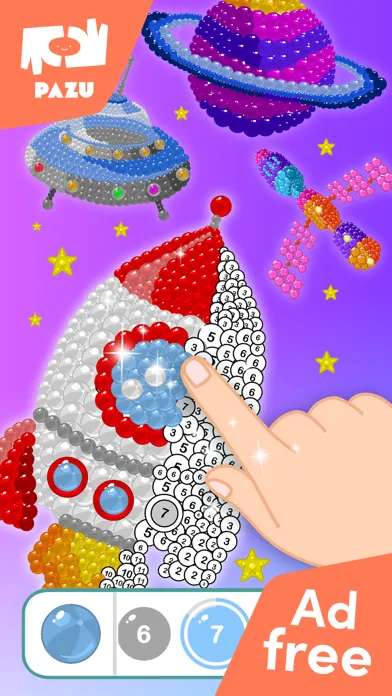 Capturas de tela do Color by number games for kids