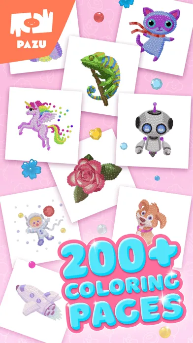 Capturas de tela do Color by number games for kids