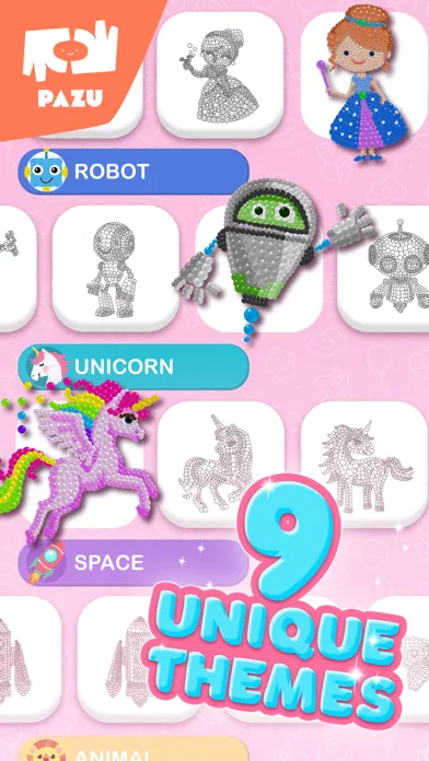 Capturas de tela do Color by number games for kids