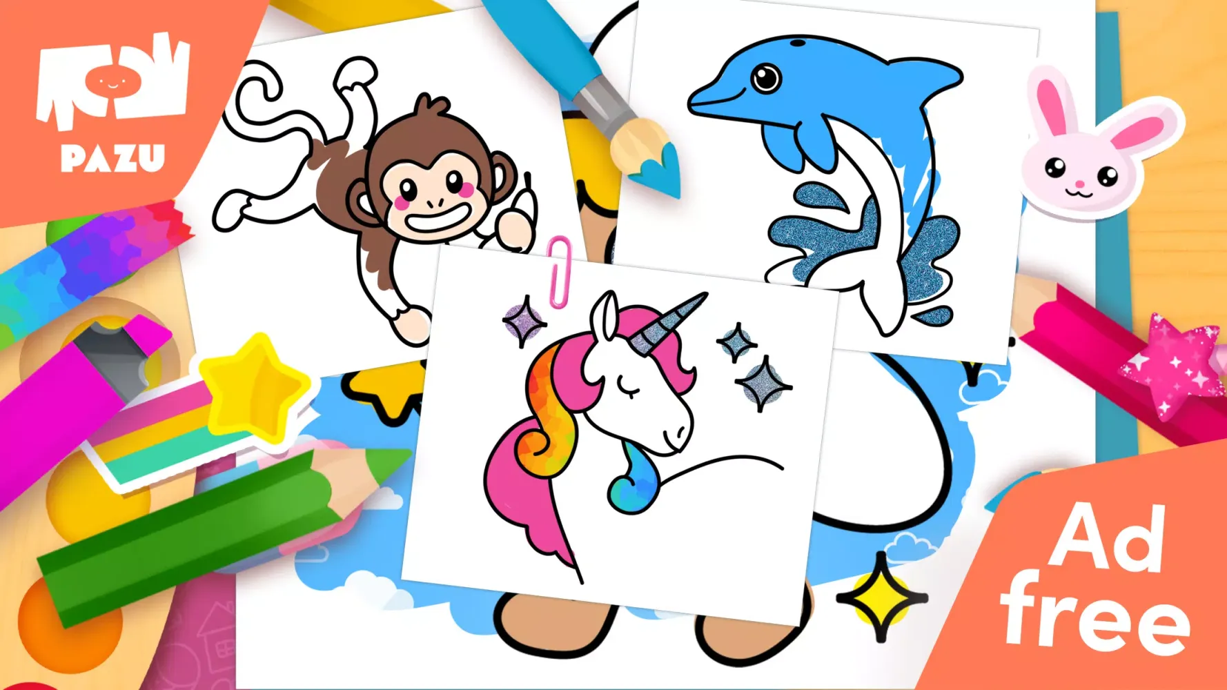 Скриншоты Coloring games for kids 2-6
