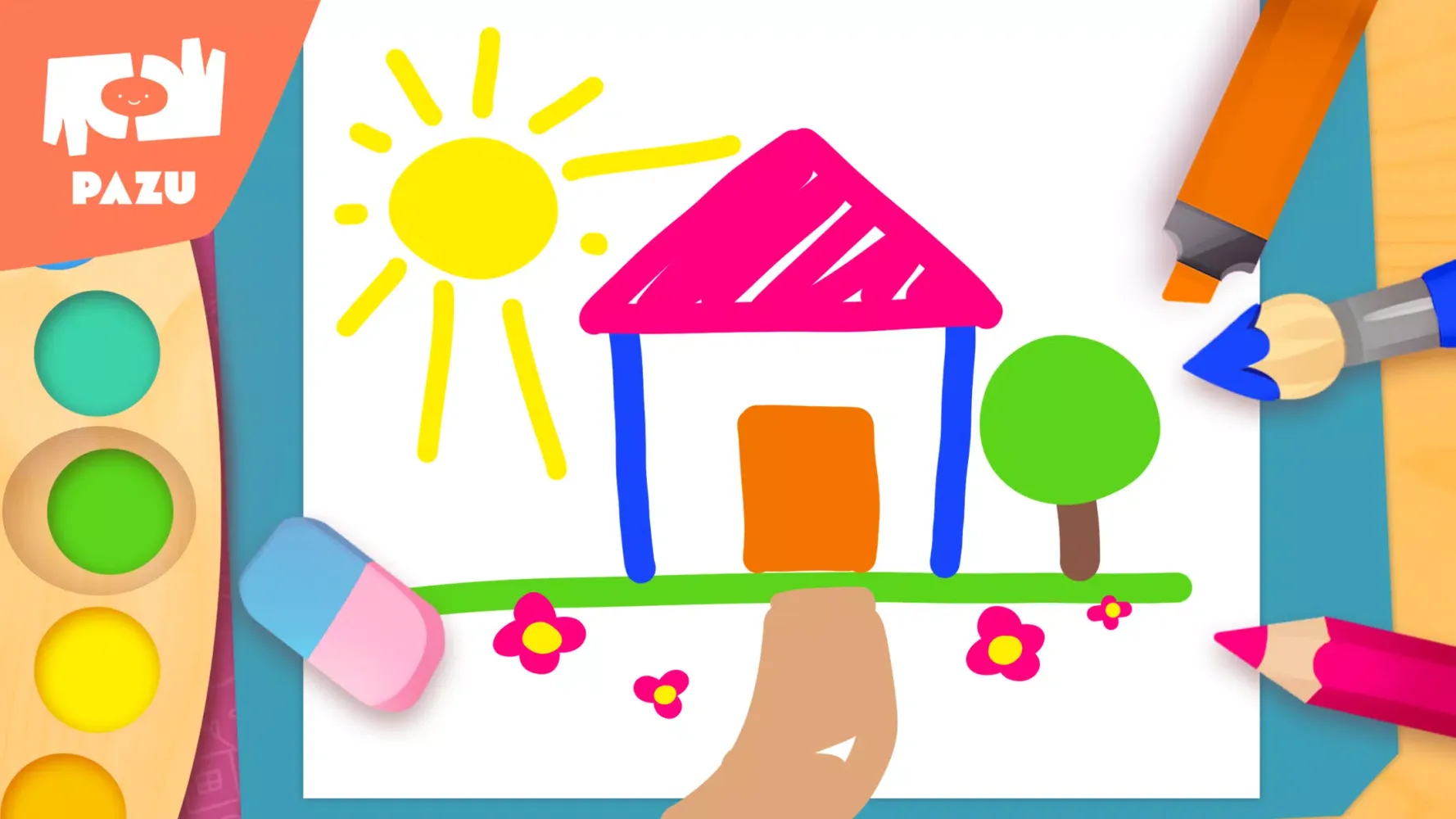 Скриншоты Coloring games for kids 2-6
