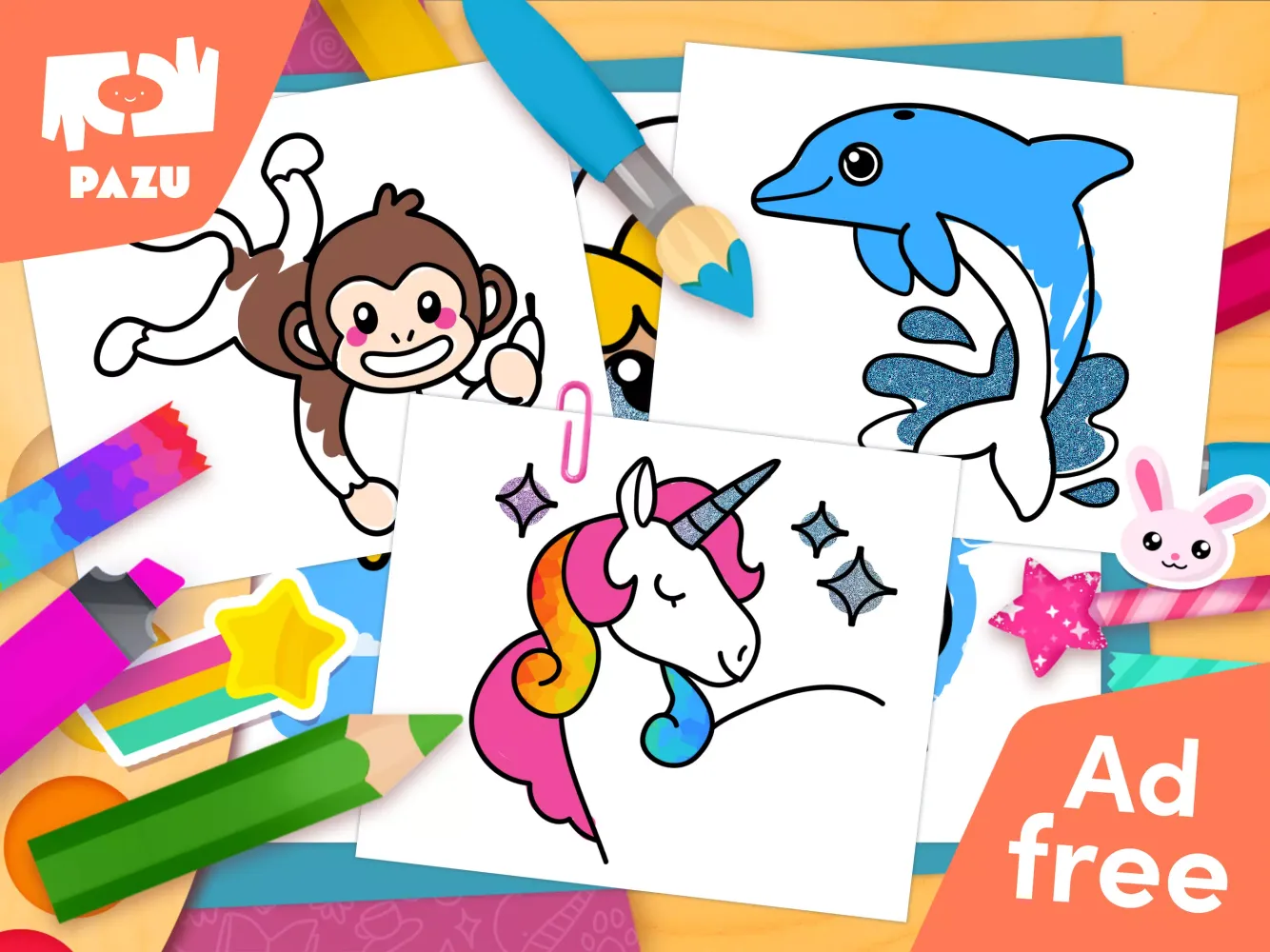 Скриншоты Coloring games for kids 2-6