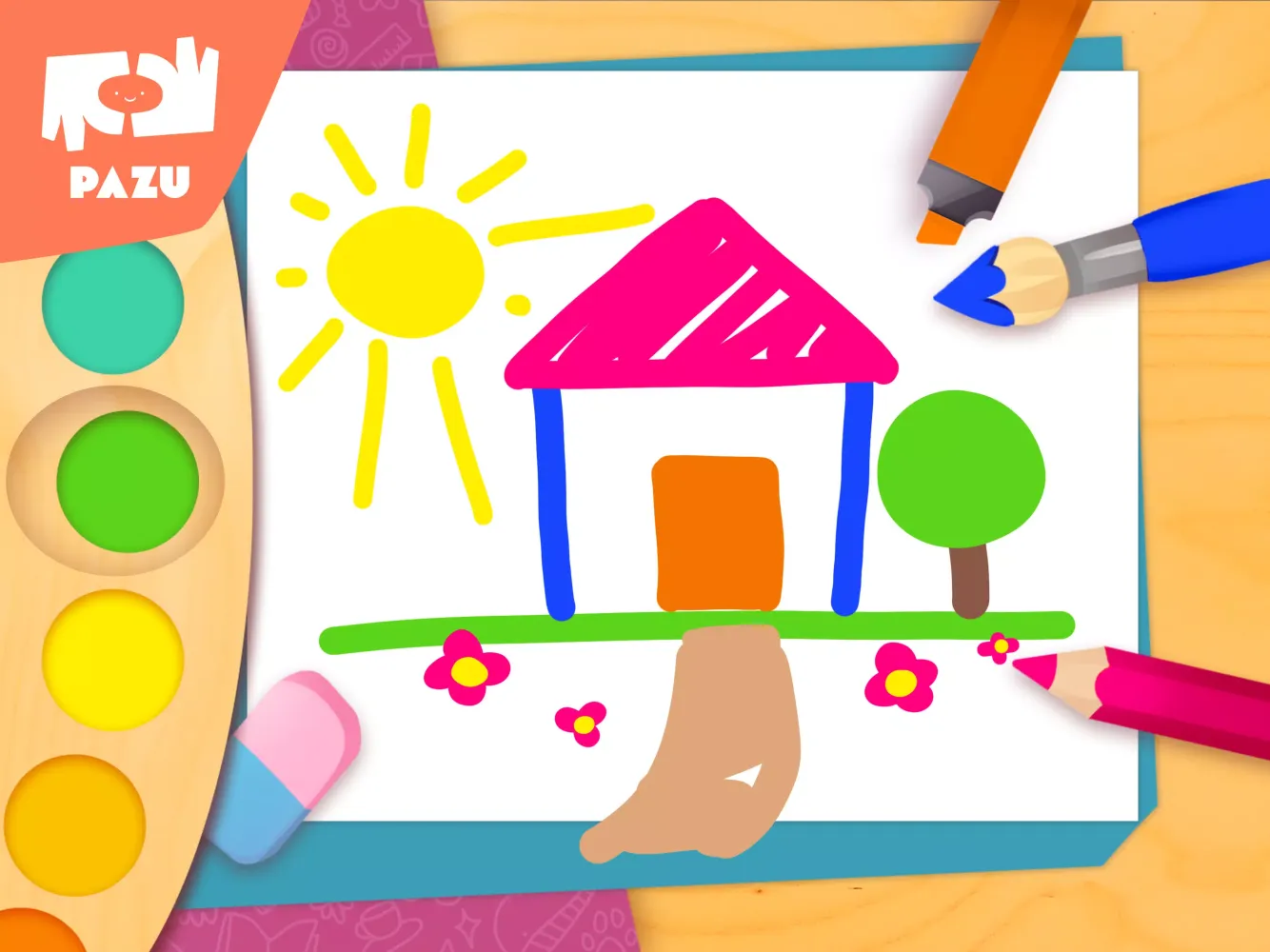 Скриншоты Coloring games for kids 2-6