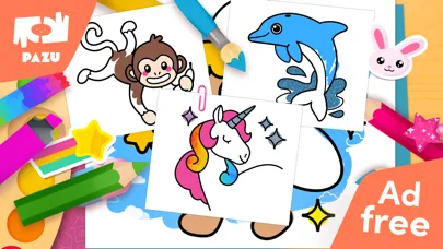 Coloring games for kids 2-6 스크린샷
