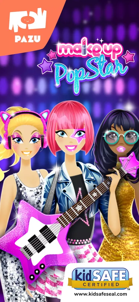 Tangkapan layar Makeup girls star dress up