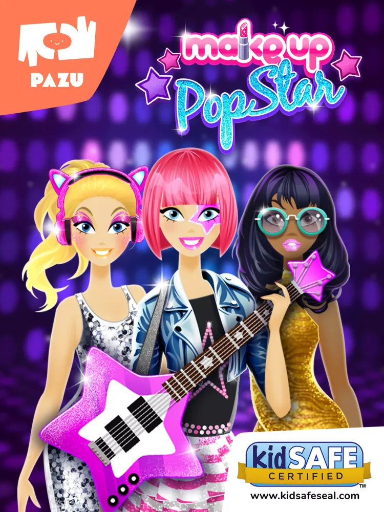 Tangkapan layar Makeup girls star dress up