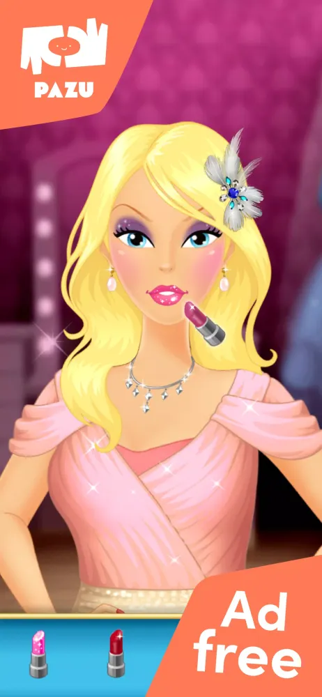 Makeup Girls Princess Prom سکرین شاٹس