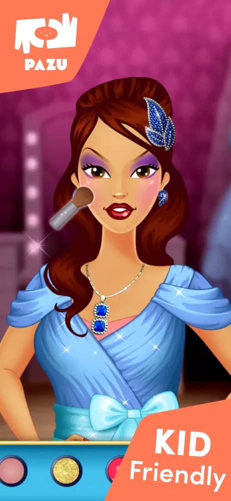 Makeup Girls Princess Prom سکرین شاٹس