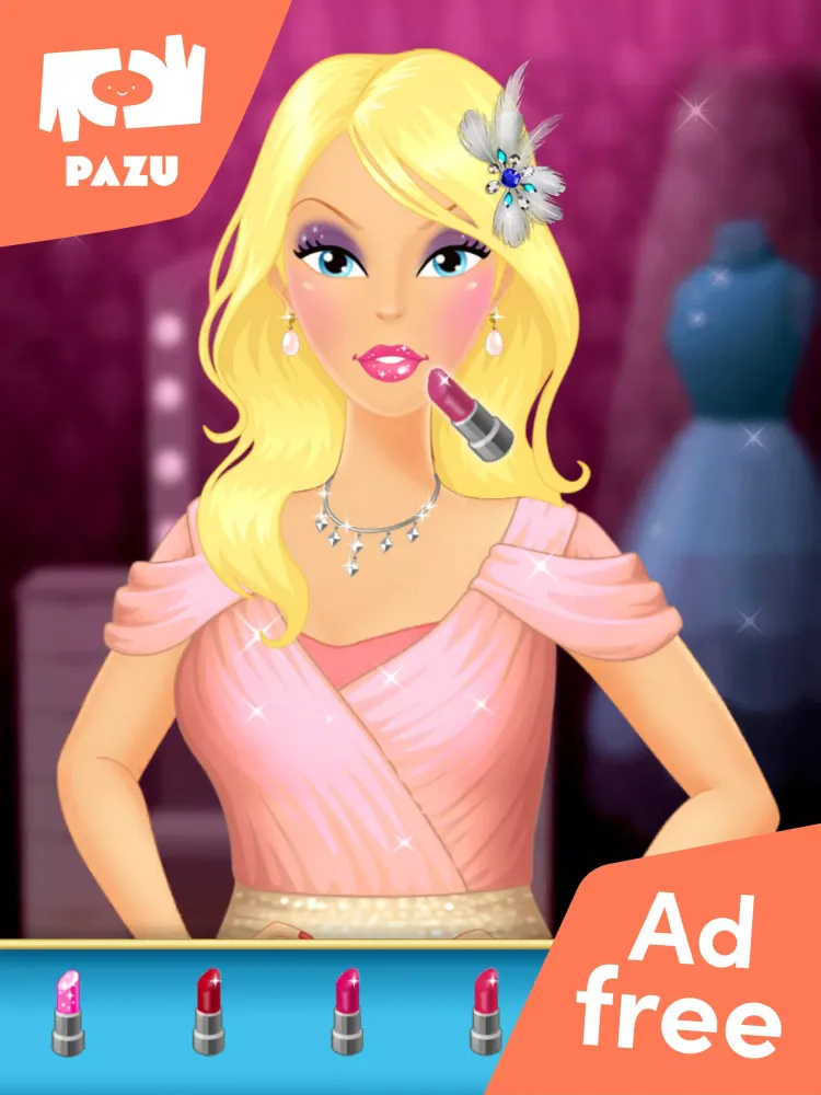 Makeup Girls Princess Prom سکرین شاٹس