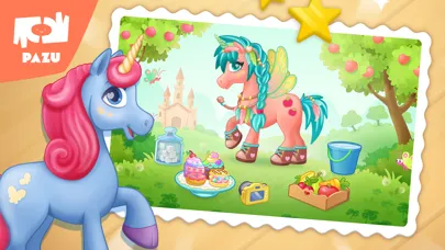 ภาพหน้าจอของ Magical Unicorn World