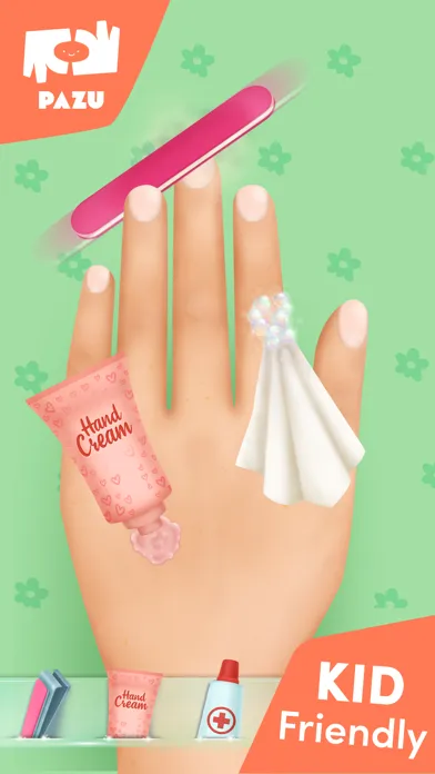 Girls Nail Salon - Kids Games Ekran Görüntüleri
