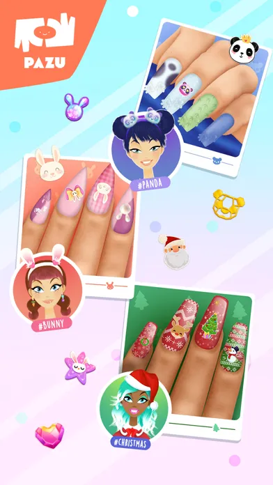 Girls Nail Salon - Kids Games Ekran Görüntüleri