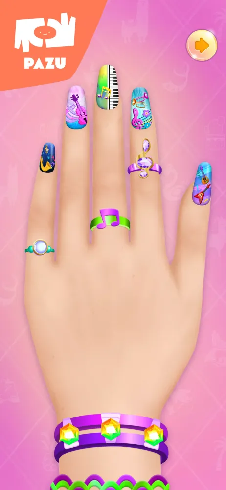 Capturas de pantalla de Nail Art